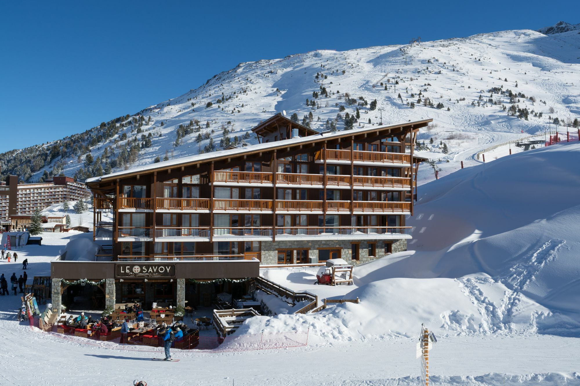 Chalet Des Neiges : La Cime Des Arcs Les Arcs  Exterior foto